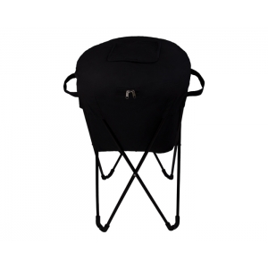 Hielera con base metal plegable color negro