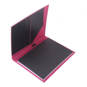 Carpeta de curpiel con block de notas en diferentes colores