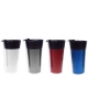 Vaso de doble pared con tapa deslizable en varios colores