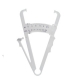Medidor de grasa corporal blanco