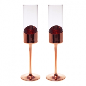 Set de 2 copas de Champagne