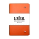 Libreta premium WAFF LeRoyal 190 hj cuero reciclado 16 y medio x 10 cm