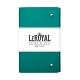 Libreta premium WAFF LeRoyal 190 hj cuero reciclado 16 y medio x 10 cm