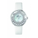 Reloj de cristal color blanco Swarovski