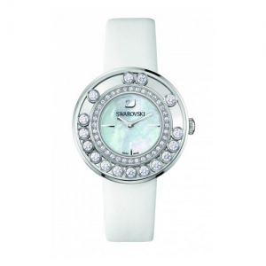 Reloj de cristal color blanco Swarovski
