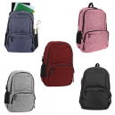 Mochila con 4 compartimentos poliéster en diferentes colores