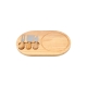 Set para quesos con tabla de madera