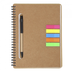 Libreta ecológica con 80 hojas rayadas
