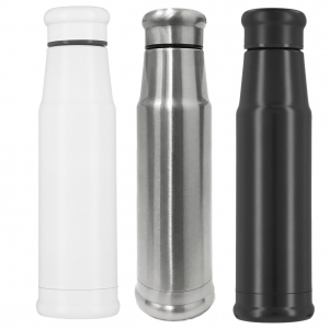 Botella térmica con doble pared de acero inoxidable cap 550ml