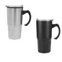 Termo con doble pared con interior de pastico cap 500ml