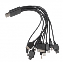 Cable Multicargador con 10 Entradas