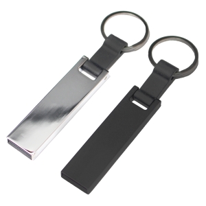 USB Llavero Rectangular metálica