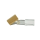 USB de Cristal con Tapa de madera