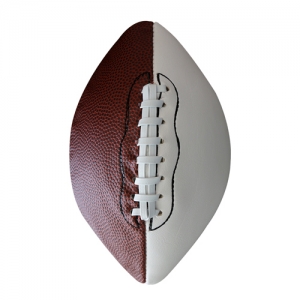 Balon de futbol Americano color blanco con café