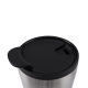 Termo de doble pared de acero inoxidable y base de corcho