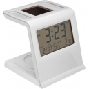 Reloj Solar alarma Newman porta lapicero