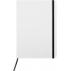Libreta Mediana White separador de tela con 80 hojas rayadas