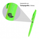 Bolígrafo o pluma plástico rubber tinta negra