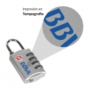 Candado metálico con TSA
