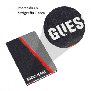 Libreta pasta rígida con resorte y separador de hojas 80 hojas