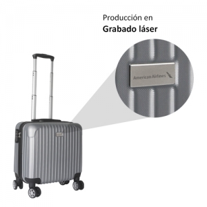 Maleta horizontal rígida mango retráctil