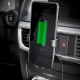 Soporte y cargador inalámbrico de celular Hertha para automóvil
