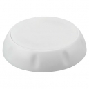 Soporte desplegable para celular Kutubia con adhesivo en color blanco