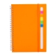 Libreta Abdala de pastas plásticas con notas adheribles de raya