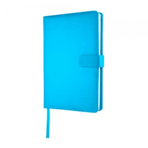 Libreta de raya con pastas de curpiel Sarang y broche magnético