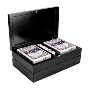 Set de juegos de mesa Hofuf con elegante estuche de madera