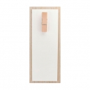 Portarretrato de madera Kromeriz con sujetador de pared