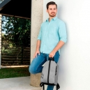 Mochila de poliester Trogir juvenil y bordable