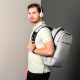 Mochila ejecutiva de lujo Seilet de poliester puerto USB