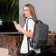 Mochila ejecutiva Sisak con salida USB