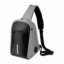 Mochila pequeña de 1 asa con puerto USB Jaipur