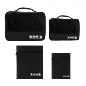 Organizador en set Cavtat para viaje 4 bolsas