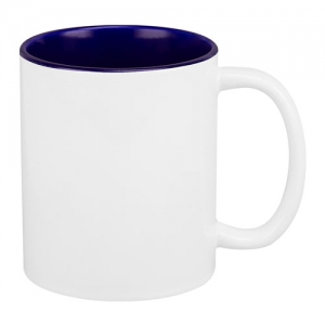 Taza 11 Oz cilíndrica con interior de color Panaji sublimable sublimar