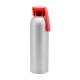 Cilindro de aluminio con tapa de rosa y cordón Kaesong 650 ml