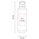 Termo con audífonos Bluetooth Nantes 500 ml 1 hr y media