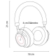 Audífonos tipo DJ inalámbricos Bluetooth manos libres Copen