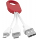 Cable Adaptador USB iPhone micro USB y TYPE C Felin