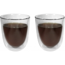 Set Double de vasos de vidrio lujo 280 ml