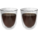 Set Double de vasos de vidrio lujo 280 ml