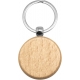 Llavero cirucular de Madera grabable en láser Rubi