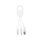 Cable Yuki conector iphone Android Type C con colgador