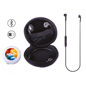 Audífonos bluettoth con estuche Saurus manos libres
