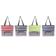 Bolsa con franjas Margin de poliester 45 x 35 y medio