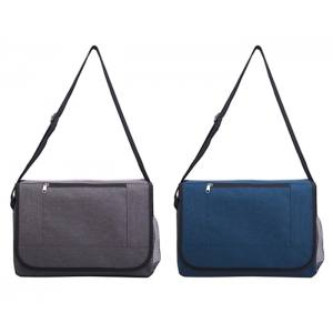 Maleta bandolera con asa Task de poly canvas maletín