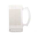 Tarro cervecero de vidrio Napa 450 ml sublimable 8 x 15 cm