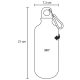 Botella de aluminio MONET Sublimable